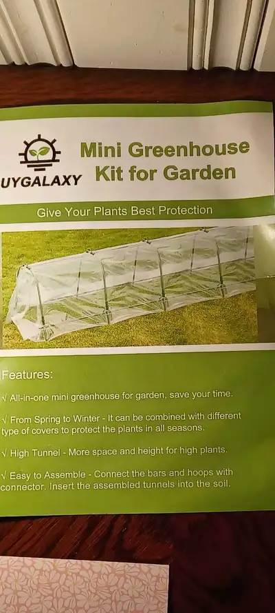 Mini Greenhouse Kit for garden x2, View more