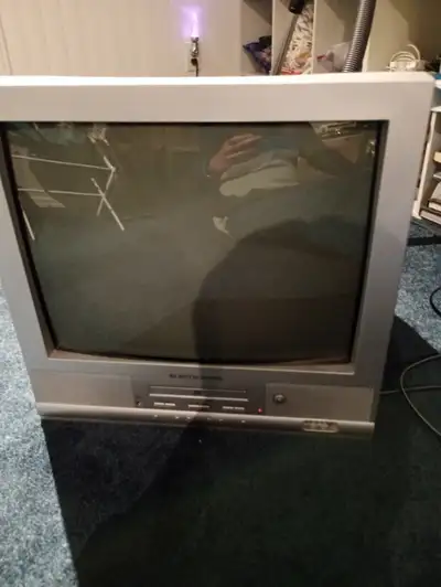CRT TV with Built in DVD Player, View more