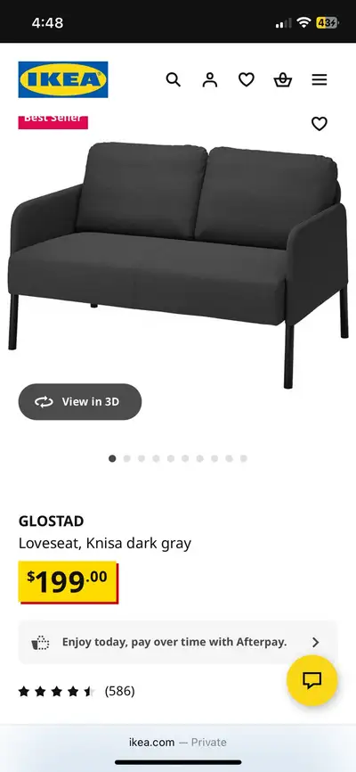 IKEA sofa, View more