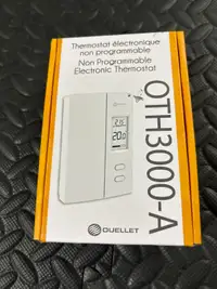 Thermostat non programmable électronique 