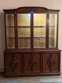 China cabinet / display hutch REDUCED PRICE