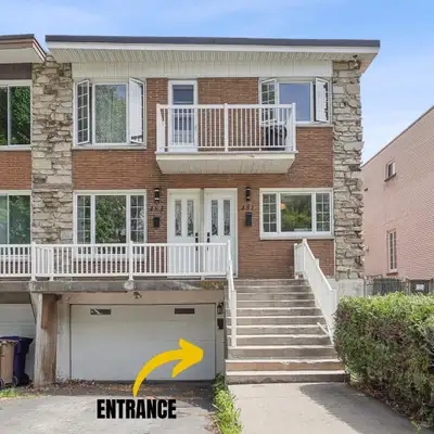FOR RENT: Beautiful 3½ Apartment (1 Bed/1 Bath, Basement)–Laval