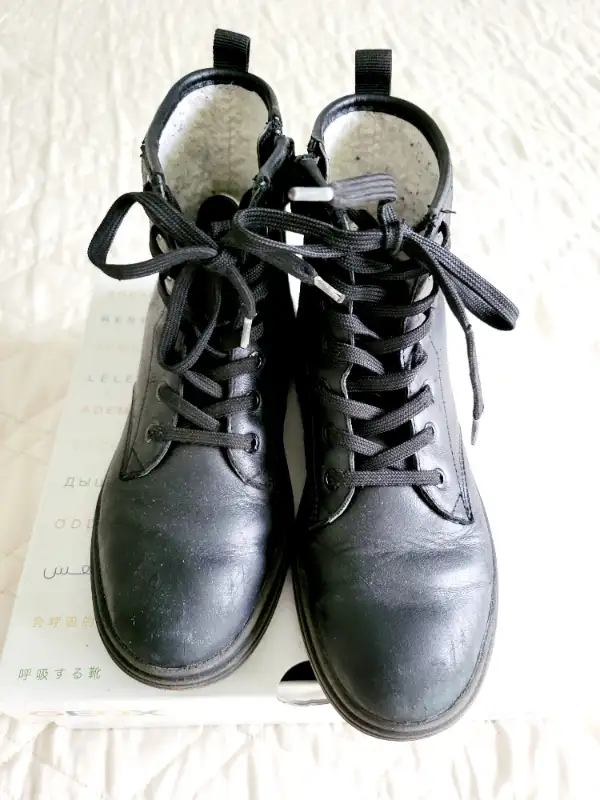 GEOX ankle boots, junior girl, US size 3 in Kids & Youth in Mississauga / Peel Region - Image 2