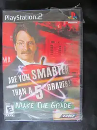 Playstation 2, ARE YOU SMARTER THAN A 5TH GRADER, NEW