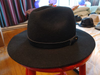 Chapeau H & M Fedora Wool Hat Sz Large