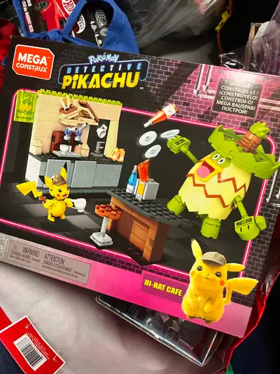 Mega construx Pokémon Detective Pikachu Hi-hat cafe, View more