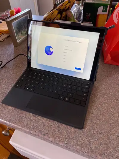 Microsoft surface pro 7, touchscreen. Comes with case, electronic pen and charger. Well taken care o...