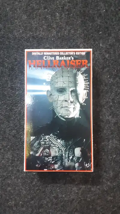 VHS Hellraiser1987 Horror/Fantasy 2-Tape Set,Collectors, View more