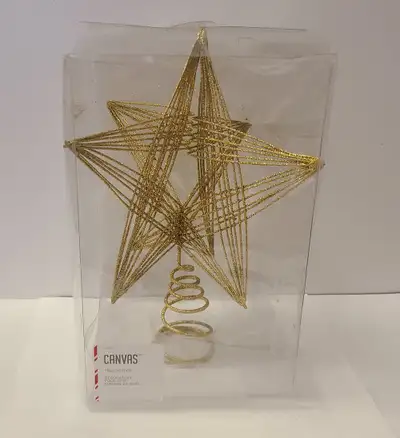 BRAND NEW 10" Christmas Tree Star Topper - decorations ornaments, View more