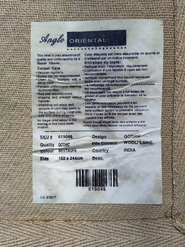 Wool Rugs in Rugs, Carpets & Runners in Ottawa - Image 5