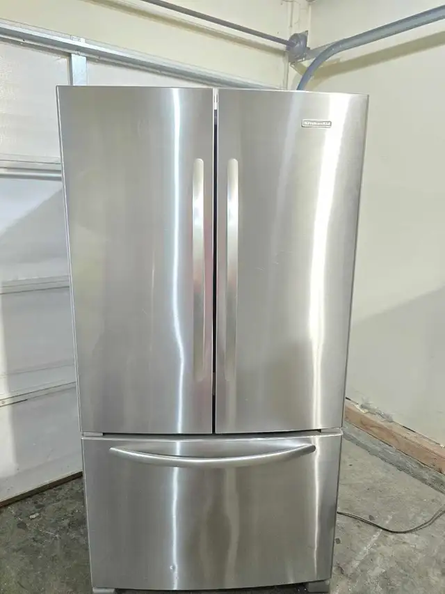 Free Delivery/Kitchenaid Stainless Fridge 