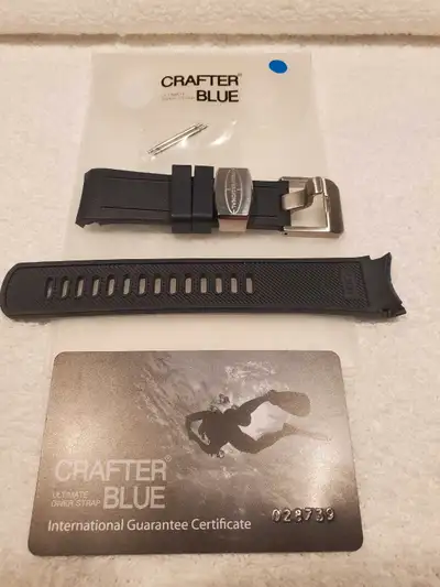 Crafter Blue Ultimate Watch Diver Strap, View more