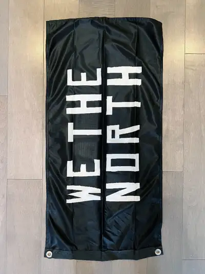 Raptors We The North Flag Like New, View more