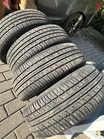 Selling my New Summer tires. Used less than 1 summer, still in new condition includes the rims. Reas...