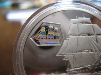 2001 Marco Polo $20 Sterling Silver Canada Transportation Coin