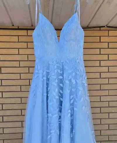 Stunning grad gown by AMARRA, View more