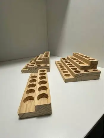 Wooden Essential Oil Holders – Large & Small64656289718530123