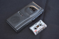 Portable Micro-cassette dictation Dictaphone recorder