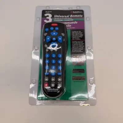 RadioShack Universal Remote 15-2113 NEW Sealed TV Cable VCR, View more