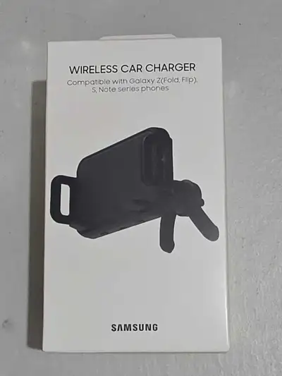 Item is brand new in box, sealed. - Charge your mobile device wirelessly in your car with ease. - Ca...