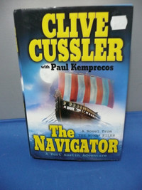 FICTION BOOKS - Clive Cussler - The navigator - $3.00