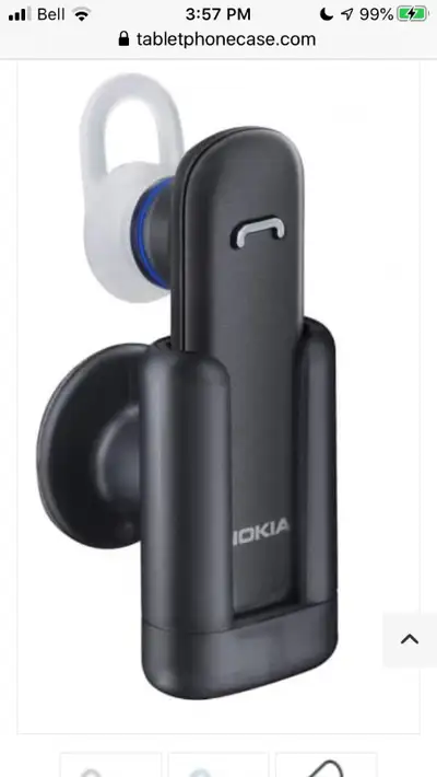 NOKIA BH-217 BH217 BLUETOOTH HEADSET VINTAGE RARE COLLECTIBLE, View more