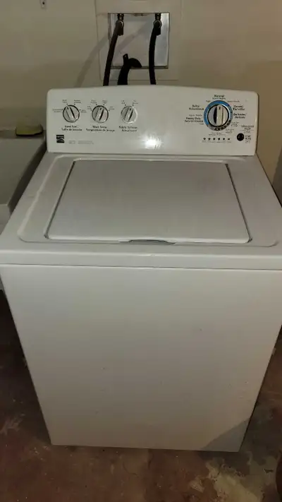 Kenmore washing machine, View more
