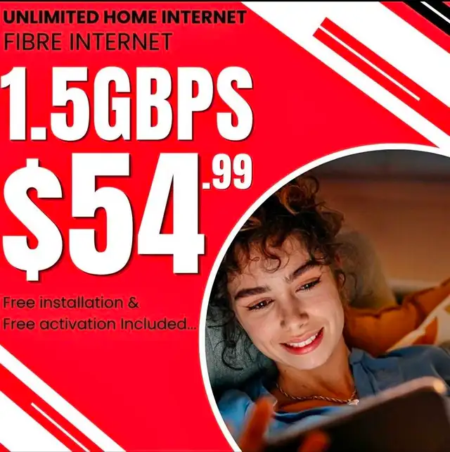 Unlimited Home Internet – Best Fiber internet  in Networking in City of Toronto - Image 2
