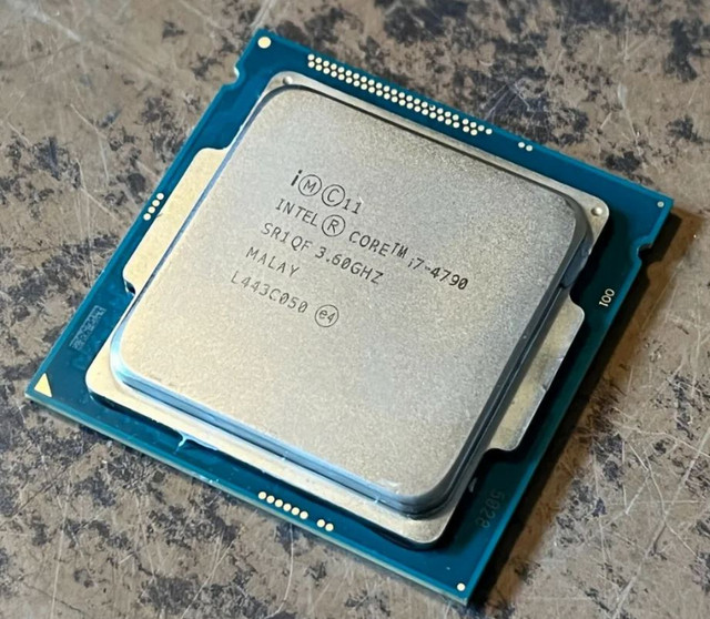 Intel i7-4790 CPU in System Components in Kitchener / Waterloo