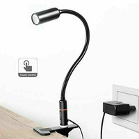 Teckin DL01 LED Clip on Desk Clamp Lamp – Black, New, $15