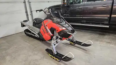 2018 Polaris Pro RMK 800, 163 x 2.6" track. Electric start. 1100 miles. Tether. Very clean. No scrat...