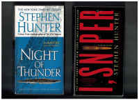 LOT OF 10 STEPHEN HUNTER BOOKS ACTION THRILLER NOVELS