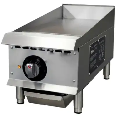 Commercial Electric 12" Thermostatic Griddle -1" Griddle Plate, View more