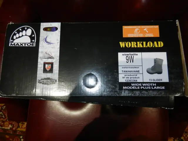New Women Work boots/Nouveau Bottes de travail pour femmes 9W in Women's - Shoes in Laval / North Shore - Image 3