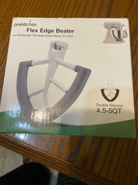 Flex edge Beater for KitchenAid tilt head Stand Mixer 4.5 - 5 Qu
