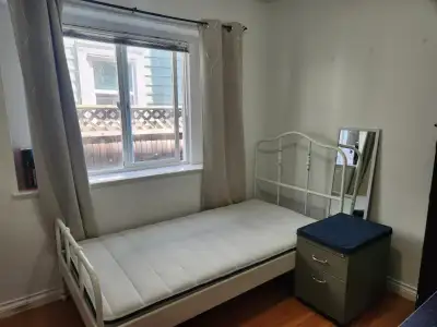 Bedframe and mattresses., View more