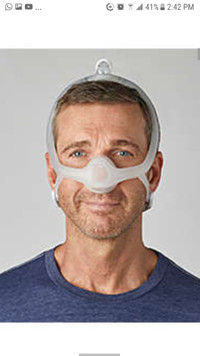 Dream wisp sleep apnea mask  with small, medium size cushion