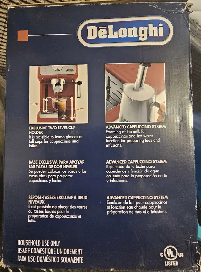 DeLonghi Espresso Machine Used a few times in Coffee Makers in Oshawa / Durham Region - Image 3