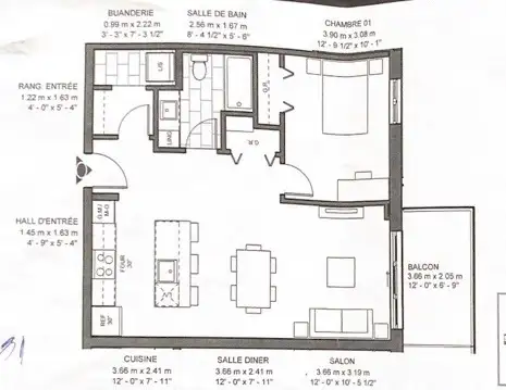 3 ½ Estimauville TOUT INCLUS in Long Term Rentals in Québec City - Image 14