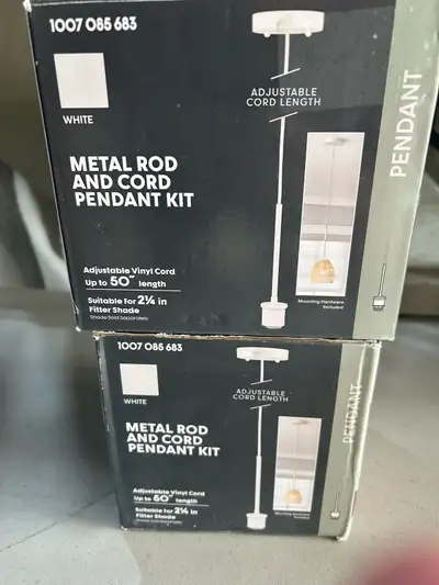 New pair of Pendant Light Kit, View more