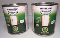 Two unused cans of Rustoleum Appliance Epoxy (incl. countertops)