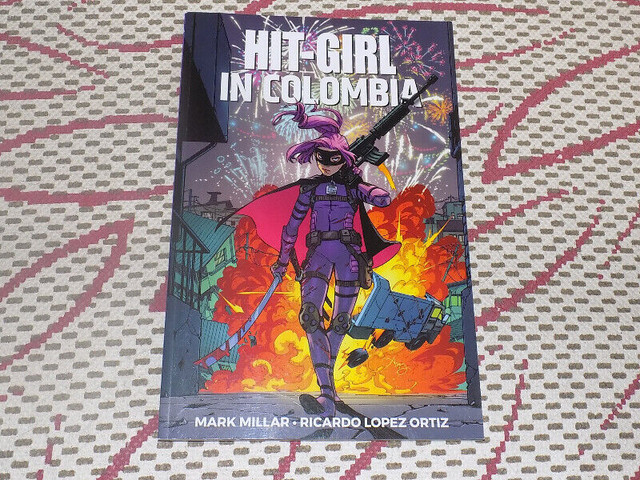 HIT-GIRL IN COLUMBIA VOLUME ONE, TRADE PAPERBACK COLLECTS #1 - 4 in Comics & Graphic Novels in Hamilton