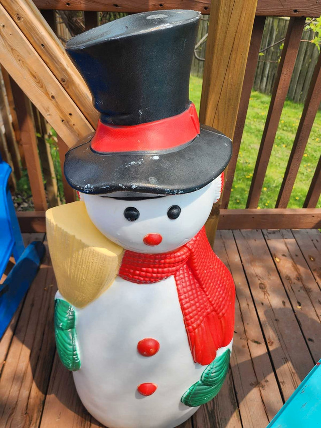 Blow tall snowman  in Outdoor Décor in Windsor Region