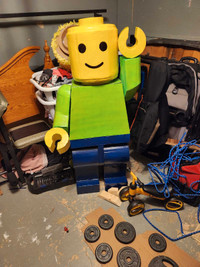Lego man decoration for hire