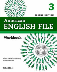 American English File Second Edition: Level 3 Workbook: With iCh