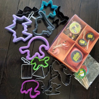 Cookie cutters and Cupcake kit