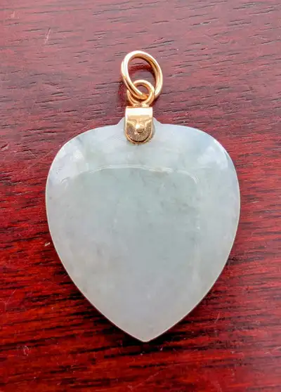 Jade Heart Pendant, View more