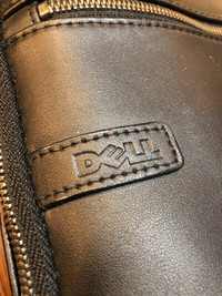 Dell Leather Laptop Bag