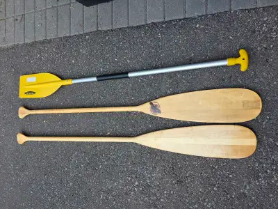 I'm selling a set of three paddles in used condition, perfect for canoeing and kayaking. The set inc...