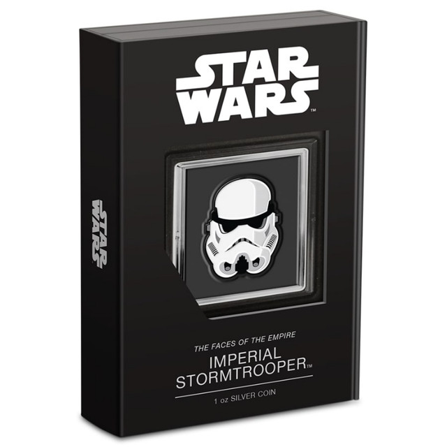 IMPERIAL STORMTROOPER FACES OF THE EMPIRE SILVER COIN in Arts & Collectibles in Oshawa / Durham Region - Image 3
